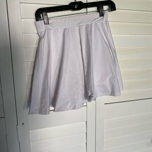 White athletic skirt